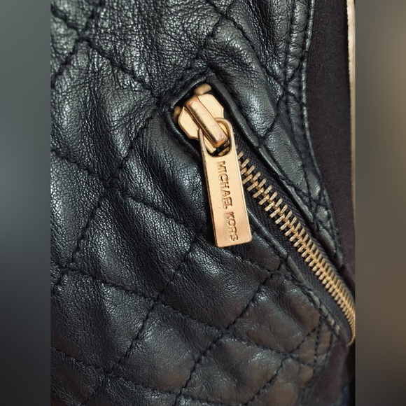 Michael Kors Leather Jacket - Picture 5 of 5
